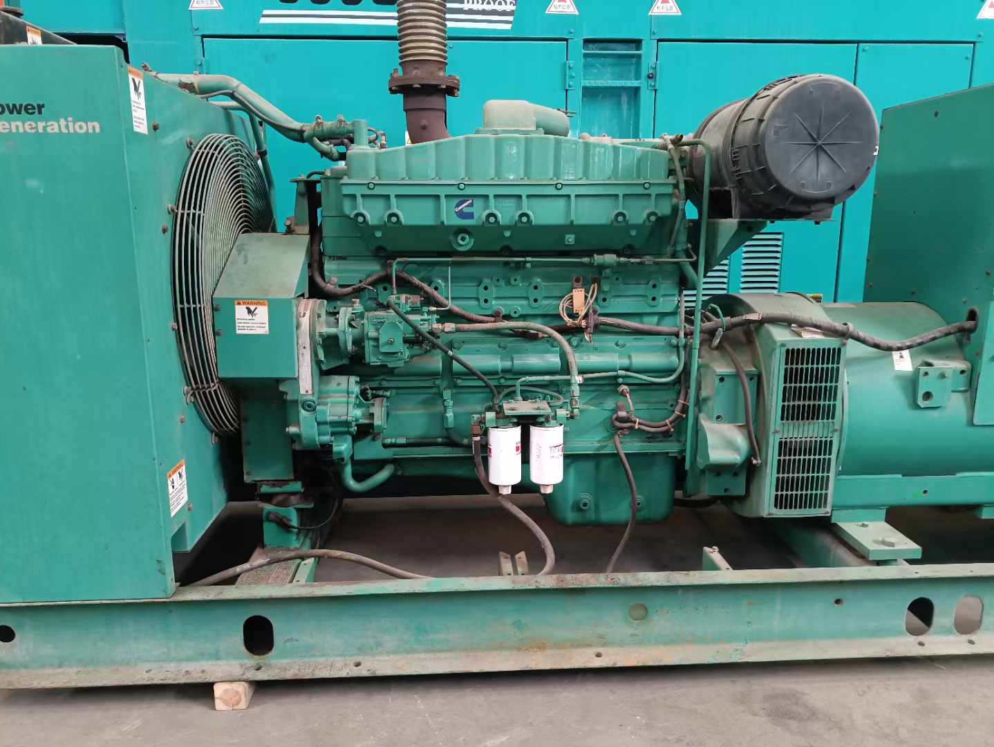 千阳过载会对 600kW 柴油发电机组造成哪些损害?